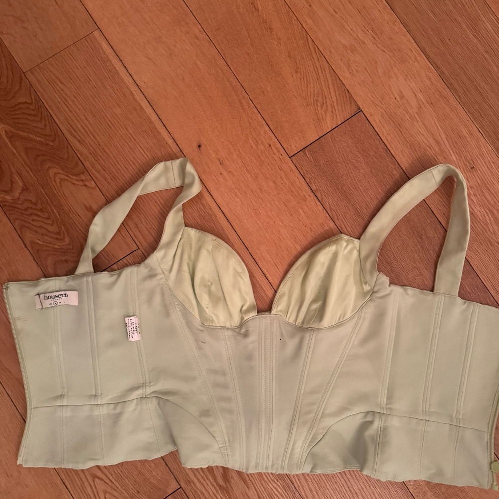 House of CB Lime Green Corset